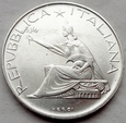 WŁOCHY - 500 lirów - 1961 - stulecie zjednoczenia - srebro