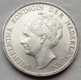 Holandia - 1 gulden - 1940 - Wilhelmina - srebro