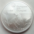 KANADA - 10 dolarów 1976 - IO - Montreal 1976 - Elizabeth II - srebro