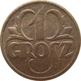 Polska 1 Grosz 1938