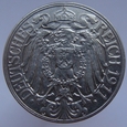 Niemcy 25 Pfennig 1911 D