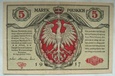 Polska 5 Marek Polskich 1916 seria B