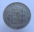 Hiszpania 5 Pesetas 1891