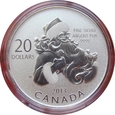 Kanada 20 Dolarów 2013 Święty Mikołaj