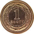 Polska 1 Złoty 1992