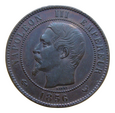 Francja 10 Centimes 1856 W