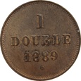 Guernsey 1 Double 1889