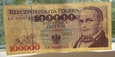 Polska 100 000 Złotych 1993 seria AA