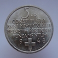 Szwajcaria 5 Franków 1948