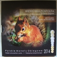 Polskie Monety Obiegowe 2014 Wiewiórka ( G-02D )