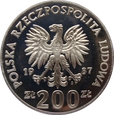 Polska / PRL 200 złotych XXIV Olimpiada 1987 próba