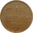 Guernsey 4 Doubles 1864