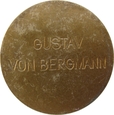 Niemcy - medal Gustav Von Bergmann (1878-1955)
