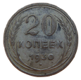 Rosja / ZSRR  20 Kopiejek 1930