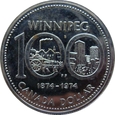 Kanada 1 Dollar 1974 Winnipeg