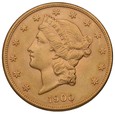 USA - 20 Dolarów - 1900 Piękna