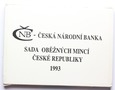 Czechosłowacja, Zestaw monet obiegowych 1993