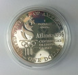 USA, Dolar 1996 P Paraolimpiada Atlanta Ag PROOF