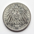 Prusy, 3 Marki 1913 Mundurowiec Wilhelm II