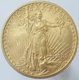 USA 20 $ 1908 r. Philadelphia bez motto