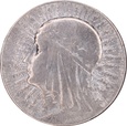 5 złotych 1932 r. Głowa ze znakiem mennicy