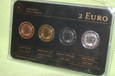 LITWA   4 x 2 EURO   4 MONETY  MENNICZE W BLISTRZE
