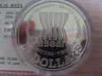 SINGAPUR 1987 ASEAN Anniversary 10 dollars silver proof #21.1594