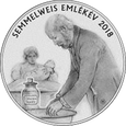 WĘGRY 2018 2000 forint Semmelweis Ignac UNC #B5