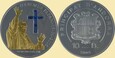 Andora 2005 Benedykt XVI 10 dinarów