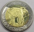 BURKINA FASO 2017 AFRICAN ELEPHANT słoń afrykański 50 francs UNC