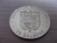 PANAMA 1978 75 balboas INDEPENDENCIA 10.60g Au.500