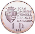 Andorra, 1 Diner 1997 r. Europa st. L-