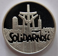 100000 zł Solidarność 1990 Grubas