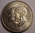 Wielka Brytania 25 Pence 1981 r. Lady Diana