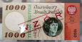 1000 złotych 1965 S wzór