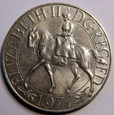 25 New Pence Elizabeth II Srebrny Jubileusz 1977