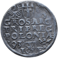 Nr 8833 Zygmunt III Waza 1593 trojak Poznań P.93.1.a st.III