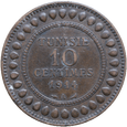 Nr 8841 - 10 centymów 1914 Tunezja st.III