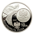 10 złotych 2007 r. - Dzieje złotego (NIKE)