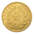 Francja - 20 Franków 1858 A