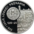 10 złotych 2003 r. - 750-lecie lokacji Poznania - Okazja!