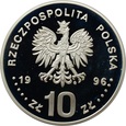 10 złotych 1996 r. - Zygmunt August (półpostać)