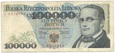 100000 złotych 1990 r. - Stanisław Moniuszko - Seria L