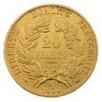 Francja - 20 Franków 1850 A