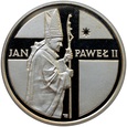 10000 złotych 1989 r. - Jan Paweł II - Pastorał (gruby krzyż)
