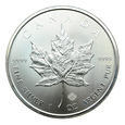 Kanada - 5 Dolarów 2015 r. - Liść Klonu