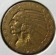 USA - 5 Dolarów 1914 r. - Indianin