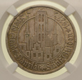 Wolne Miasto Gdańsk - 5 Guldenów 1927 r. - Grading NGC AU58