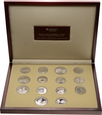 Srebrny zestaw monet kolekcjonerskich 2008 r.