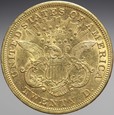 USA, 20 dolarów 1873 S, San Francisco